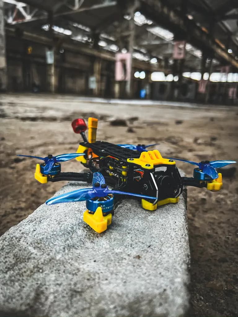 FlyFish Volador 3” - Crash-Resistant Mini FPV Drone for Freestyle